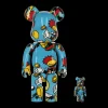 Medicom Home^100% + 400% Grafflex Be@rbrick Multicolor