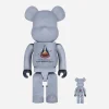 Medicom Home^100% + 400% Space Shuttle Be@rbrick Multicolor