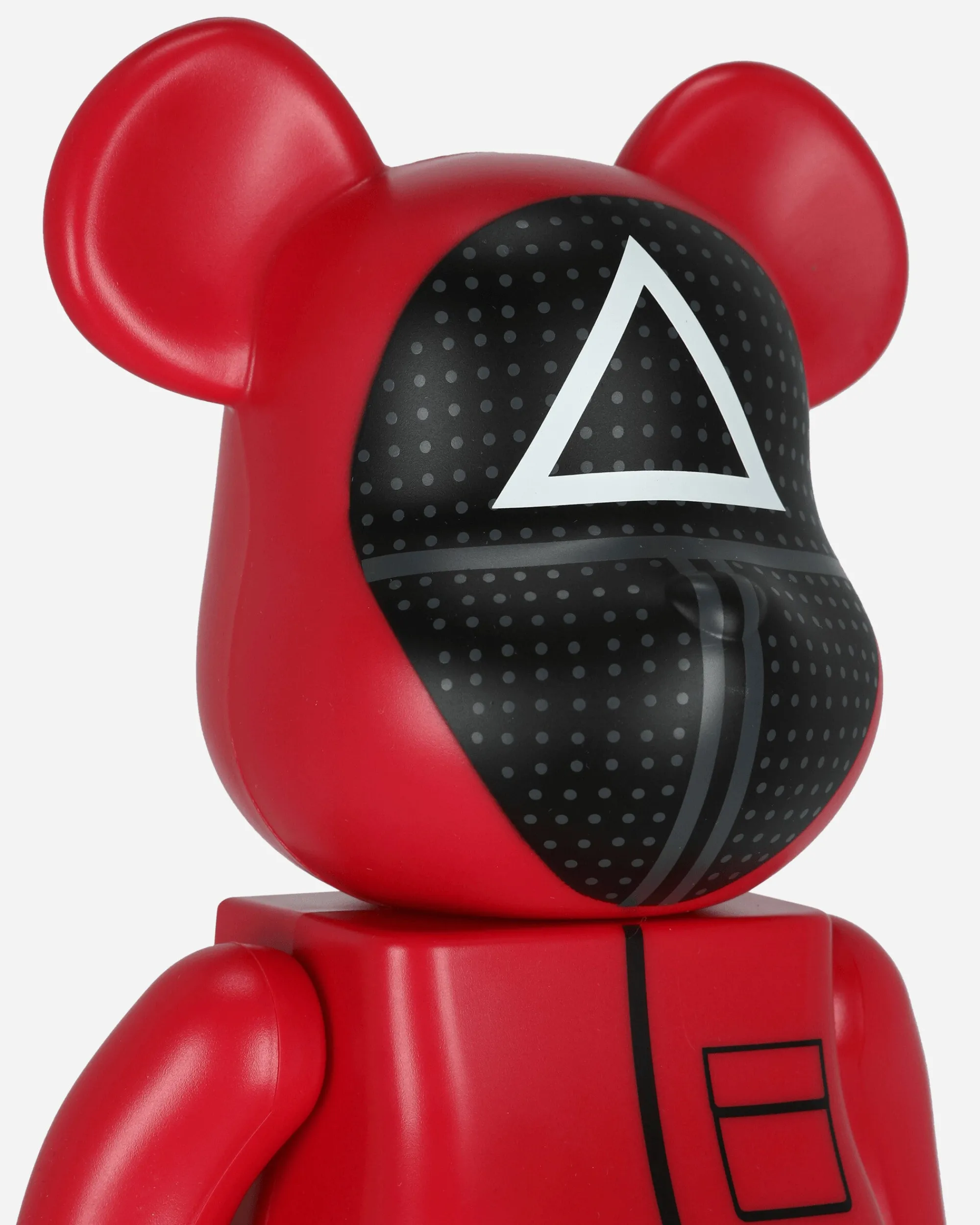 Medicom Home^100% + 400% Squid Game Guard Triangle Be@rbrick Multicolor