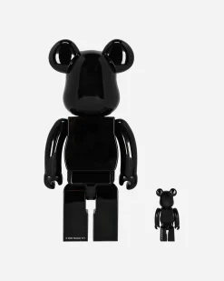 Medicom Home^100% + 400% The Rolling Stones Lips & Tongue Be@rbrick Black