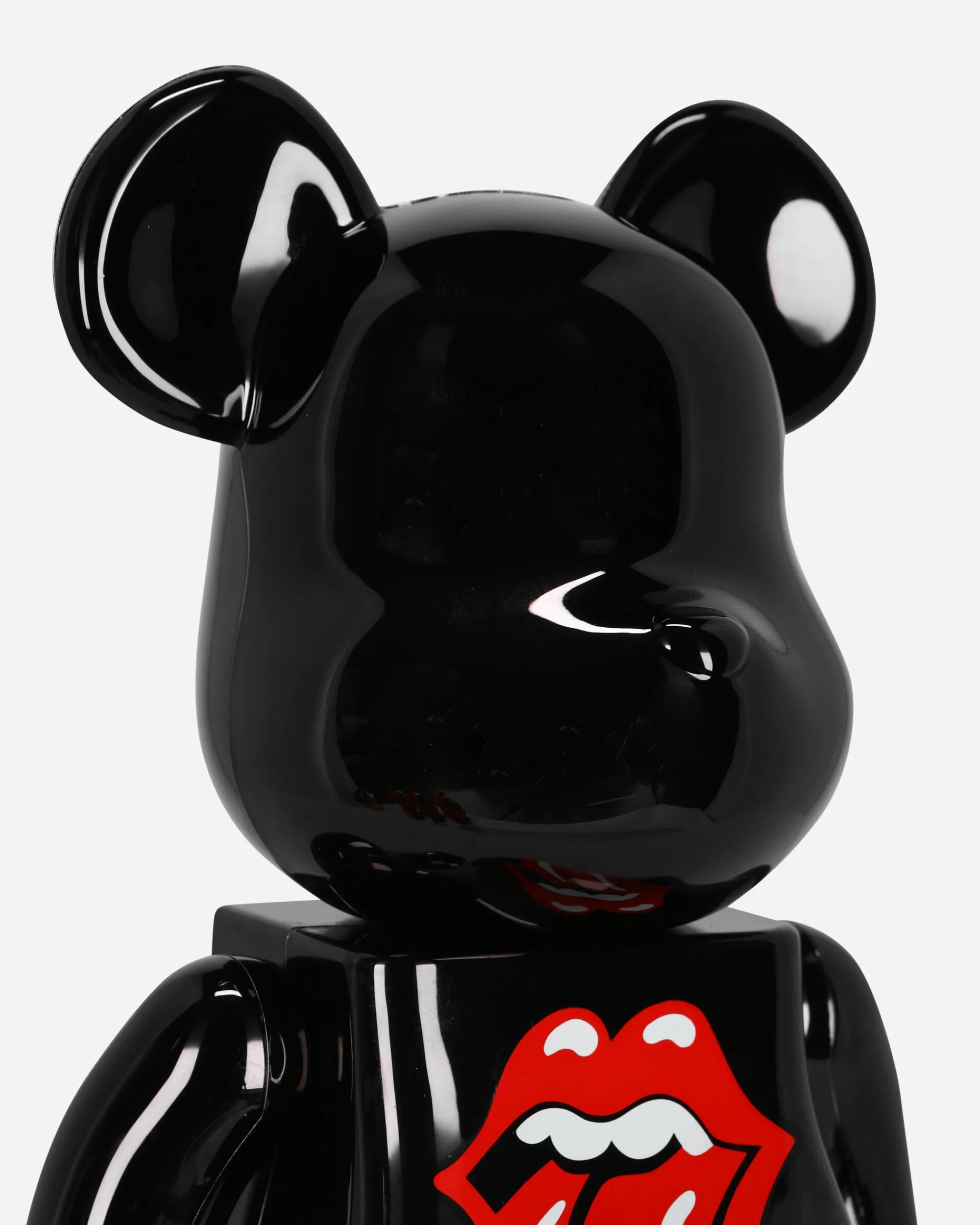 Medicom Home^100% + 400% The Rolling Stones Lips & Tongue Be@rbrick Black