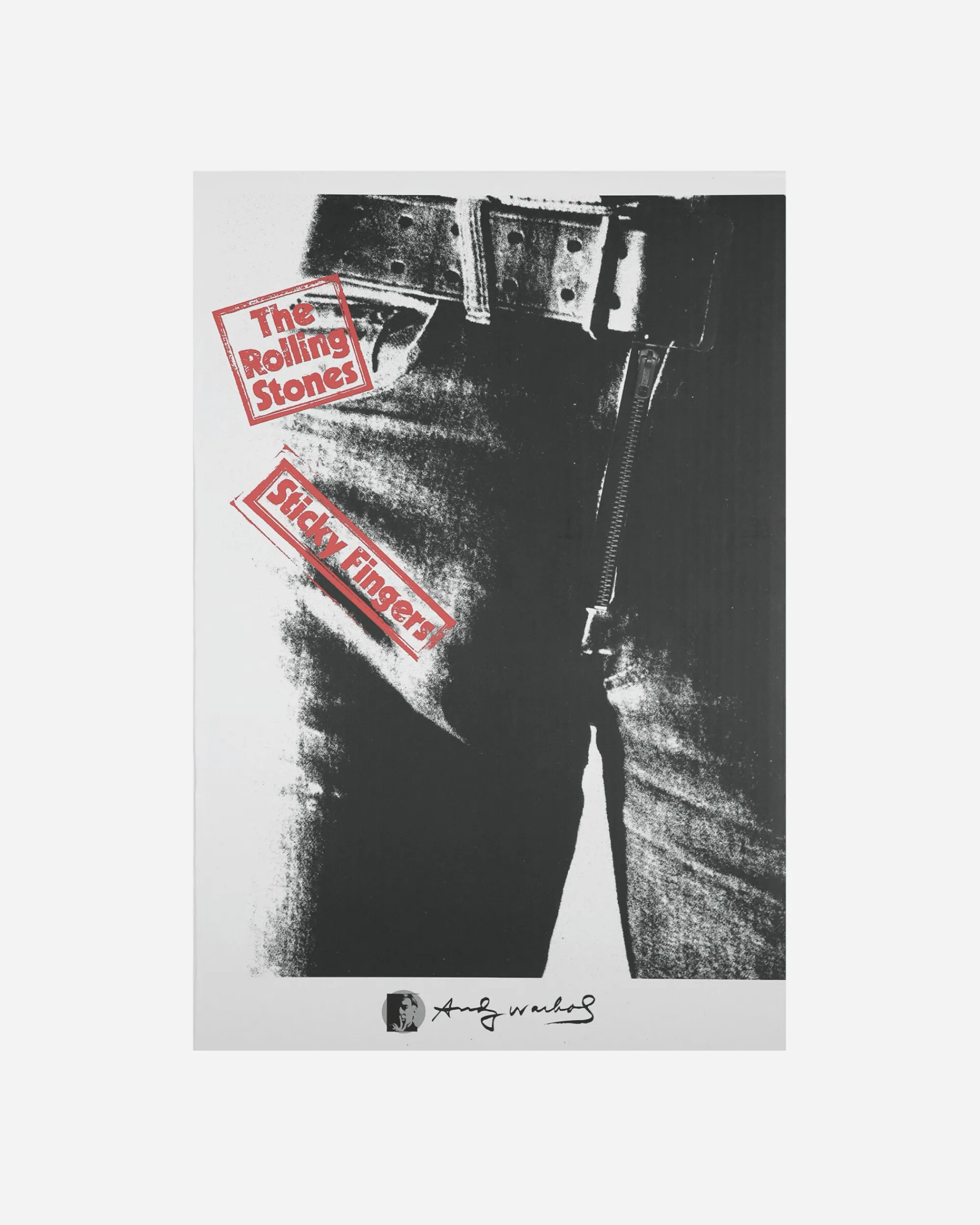 Medicom Home^100% + 400% The Rolling Stones Sticky Fingers Be@rbrick Multicolor