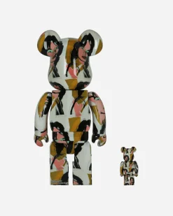 Medicom Home^100%+400% Andy Warhold Mick Jagger Multicolor Be@rbrick Multicolor