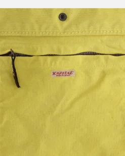 KAPITAL Bags·Tote|Bags·Tote^#6 Canvas Standard Tote Bag (S) Lemon