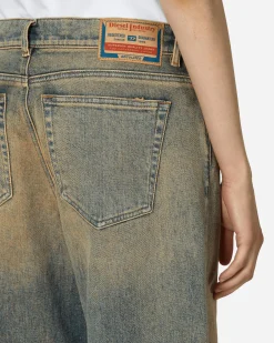 Diesel Pants^1978 D-Akemi Bootcut Flared Jeans Medium Blue