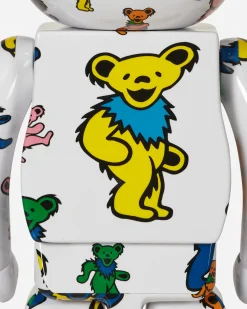 Medicom Home^1000% Greateful Dead - Dancing Bear Be@rbrick Multicolor