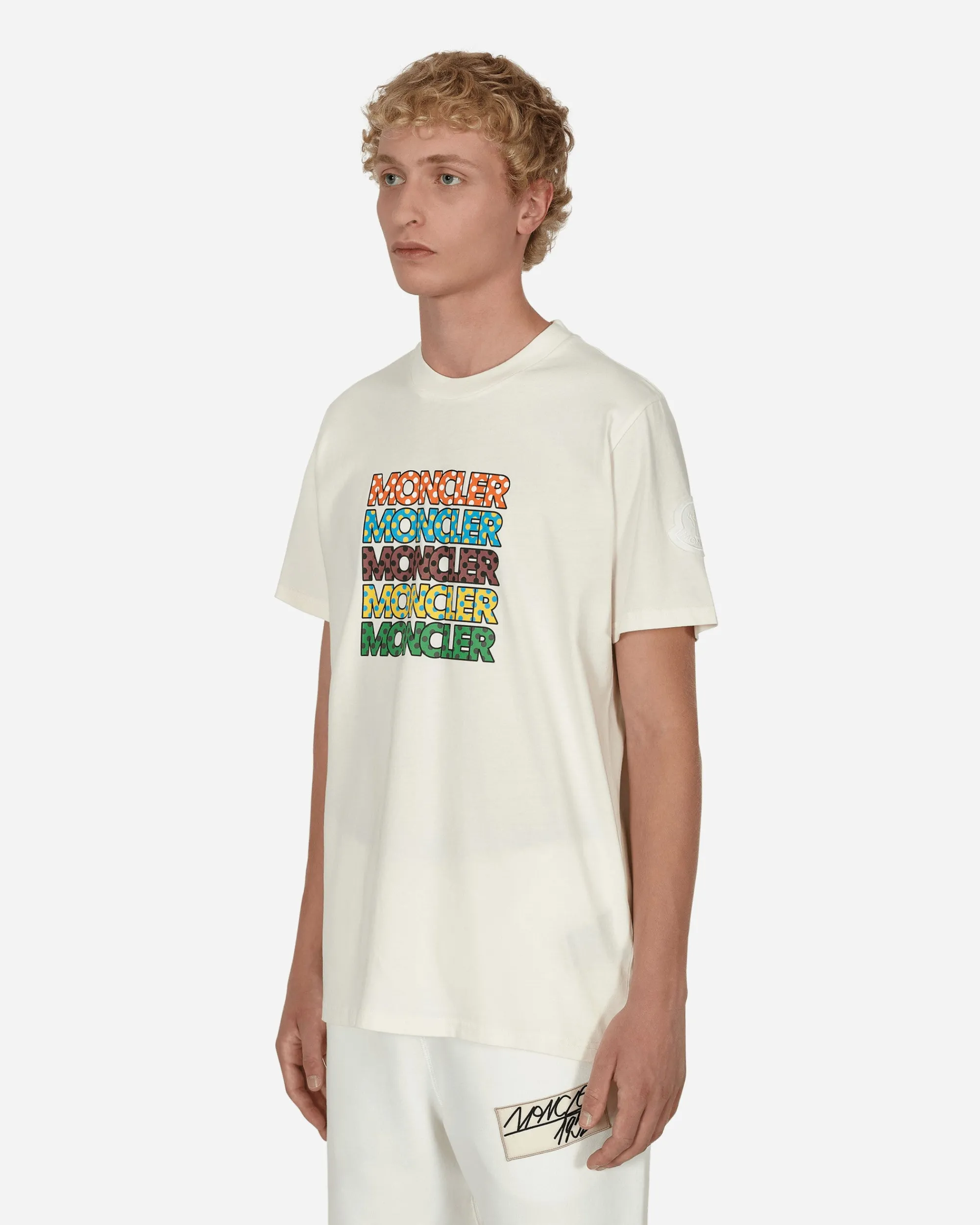 Moncler Genius T-Shirts^2 Moncler 1952 T-Shirt Beige