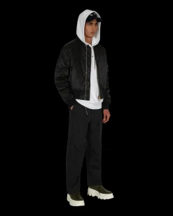 Moncler Genius Sweatshirts^7 Moncler FRGMT Hiroshi Fujiwara Printed Stars Hooded Sweatshirt White