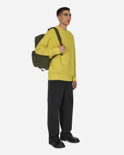 Moncler Genius Sweatshirts^1 Moncler JW Anderson Logo Crewneck Sweatshirt Yellow