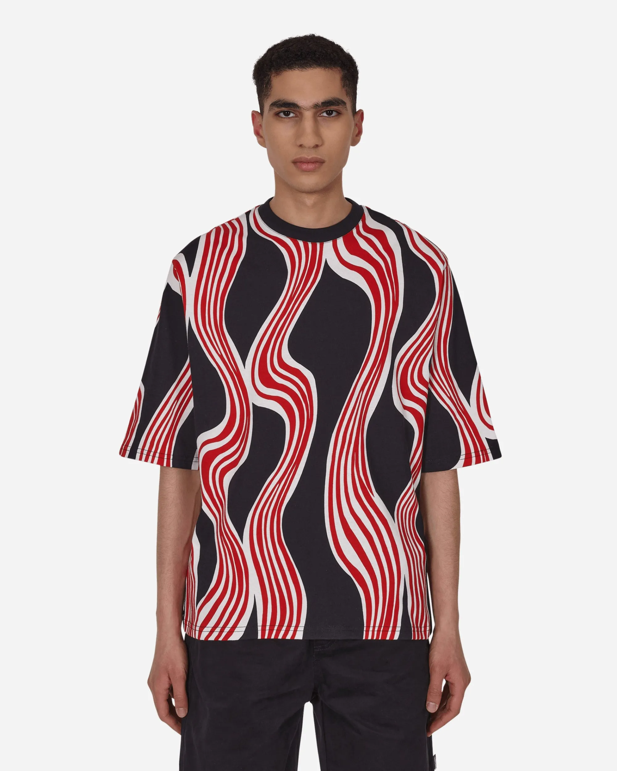 Moncler Genius T-Shirts^1 Moncler JW Anderson Printed T-Shirt Black