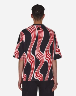Moncler Genius T-Shirts^1 Moncler JW Anderson Printed T-Shirt Black