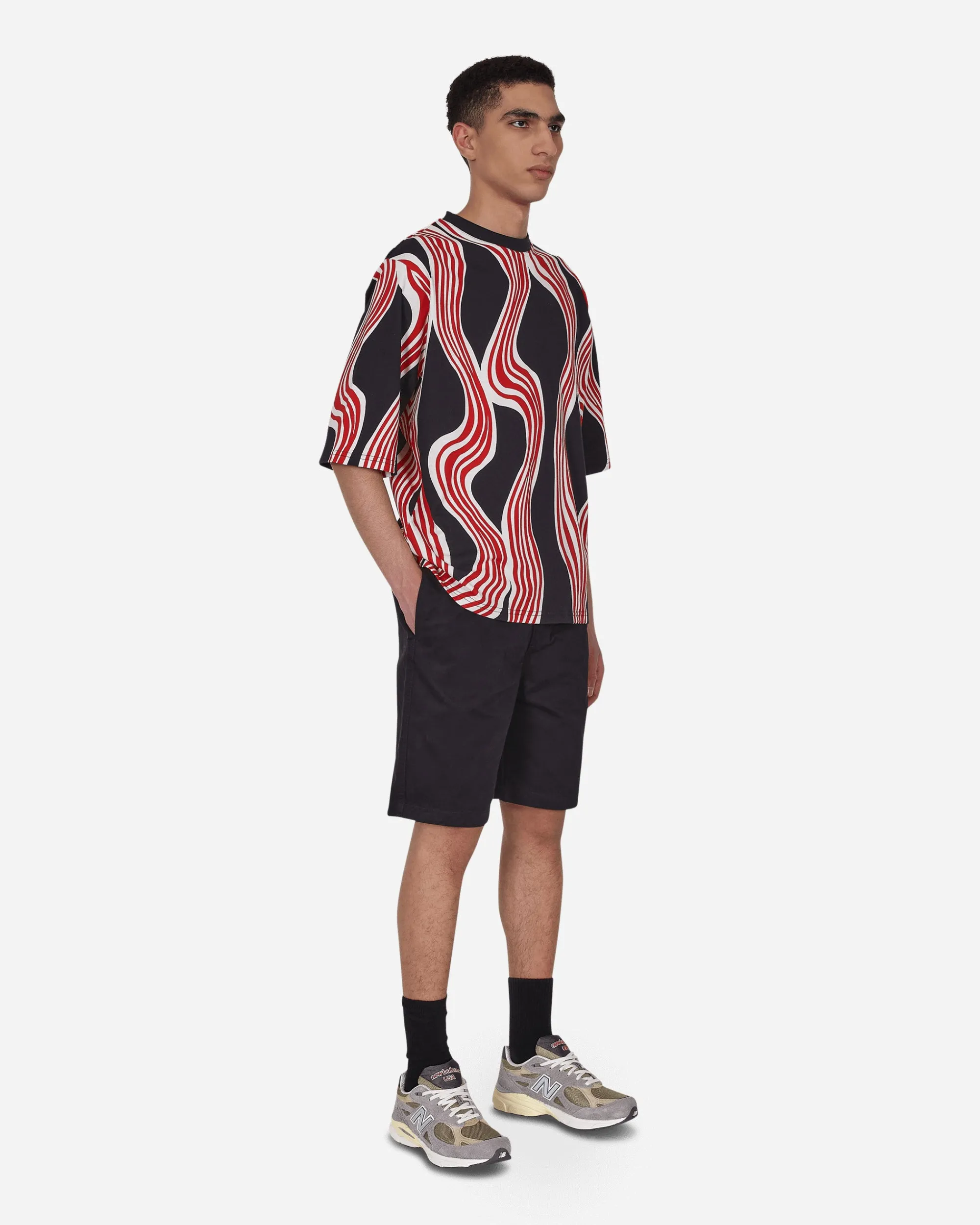 Moncler Genius T-Shirts^1 Moncler JW Anderson Printed T-Shirt Black