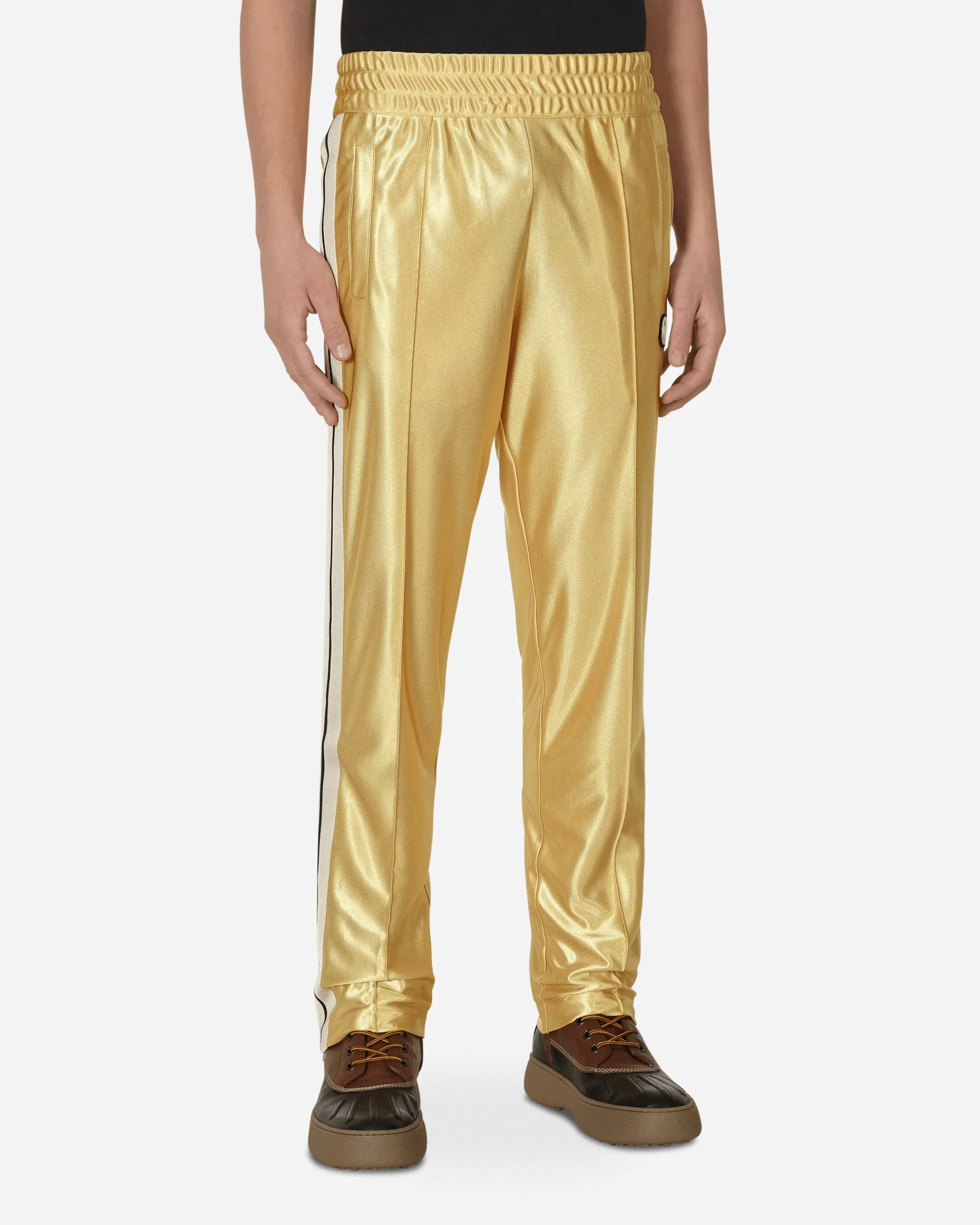 Moncler Genius Pants^8 Moncler Palm Angels Glossy Sweatpants Yellow