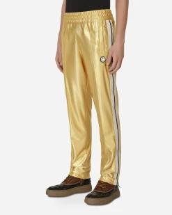 Moncler Genius Pants^8 Moncler Palm Angels Glossy Sweatpants Yellow