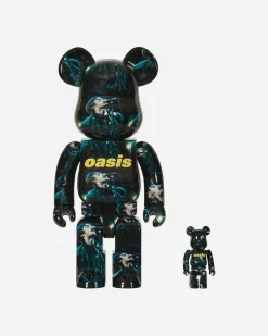 Medicom Home^100%+400% Oasis Knebworth 1996 - Liam Gallagher Be@rbrick Multicolor