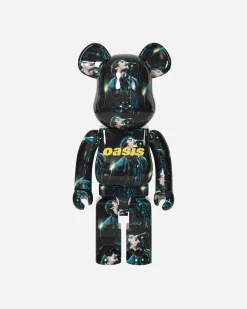Medicom Home^1000% Oasis Knebworth 1996 - Liam Gallagher Be@rbrick Multicolor