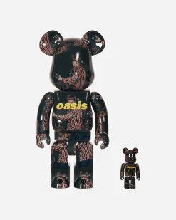 Medicom Home^100%+400% Oasis Knebworth 1996 - Noel Gallagher Be@rbrick Multicolor