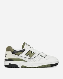 New Balance Sneakers·Low|Sneakers^550 Sneakers White / Dark Olivine / Black