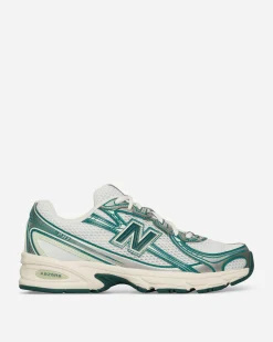 New Balance Sneakers·Low|Sneakers^740 Sneakers White / Marsh Green / Sea Salt