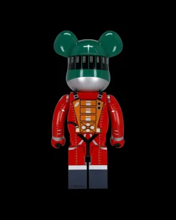Medicom Home^1000% Space Suit Green Helmet & Orange Suit Version Be@rbrick Multicolor