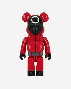 Medicom Home^1000% Squid Game Guard Circle Be@rbrick Multicolor