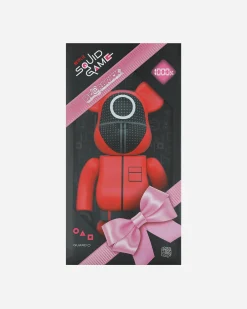 Medicom Home^1000% Squid Game Guard Circle Be@rbrick Multicolor