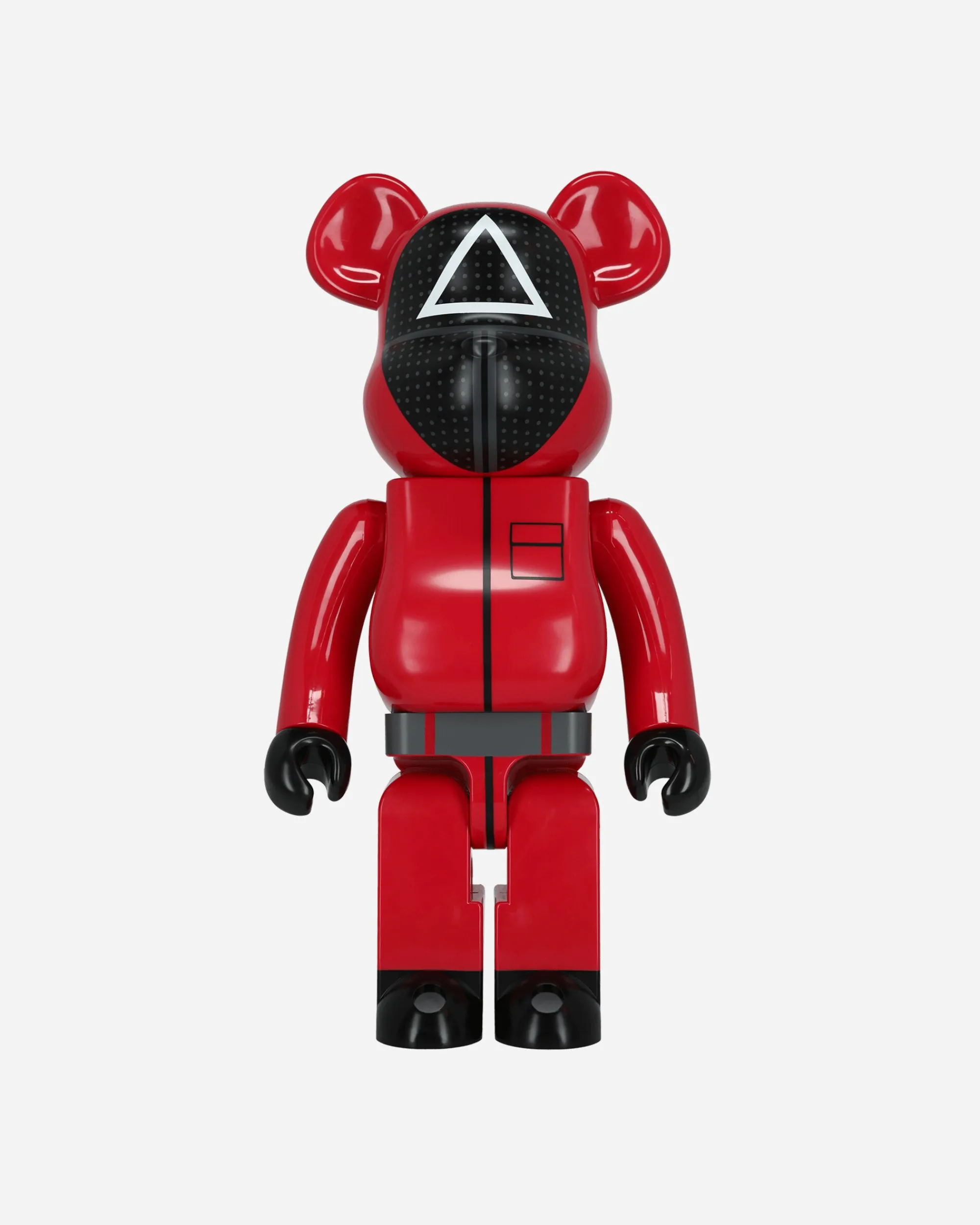 Medicom Home^1000% Squid Game Guard Triangle Be@rbrick Multicolor
