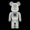 Medicom Home^400% 1st Model White Chrome Be@rbrick Multicolor