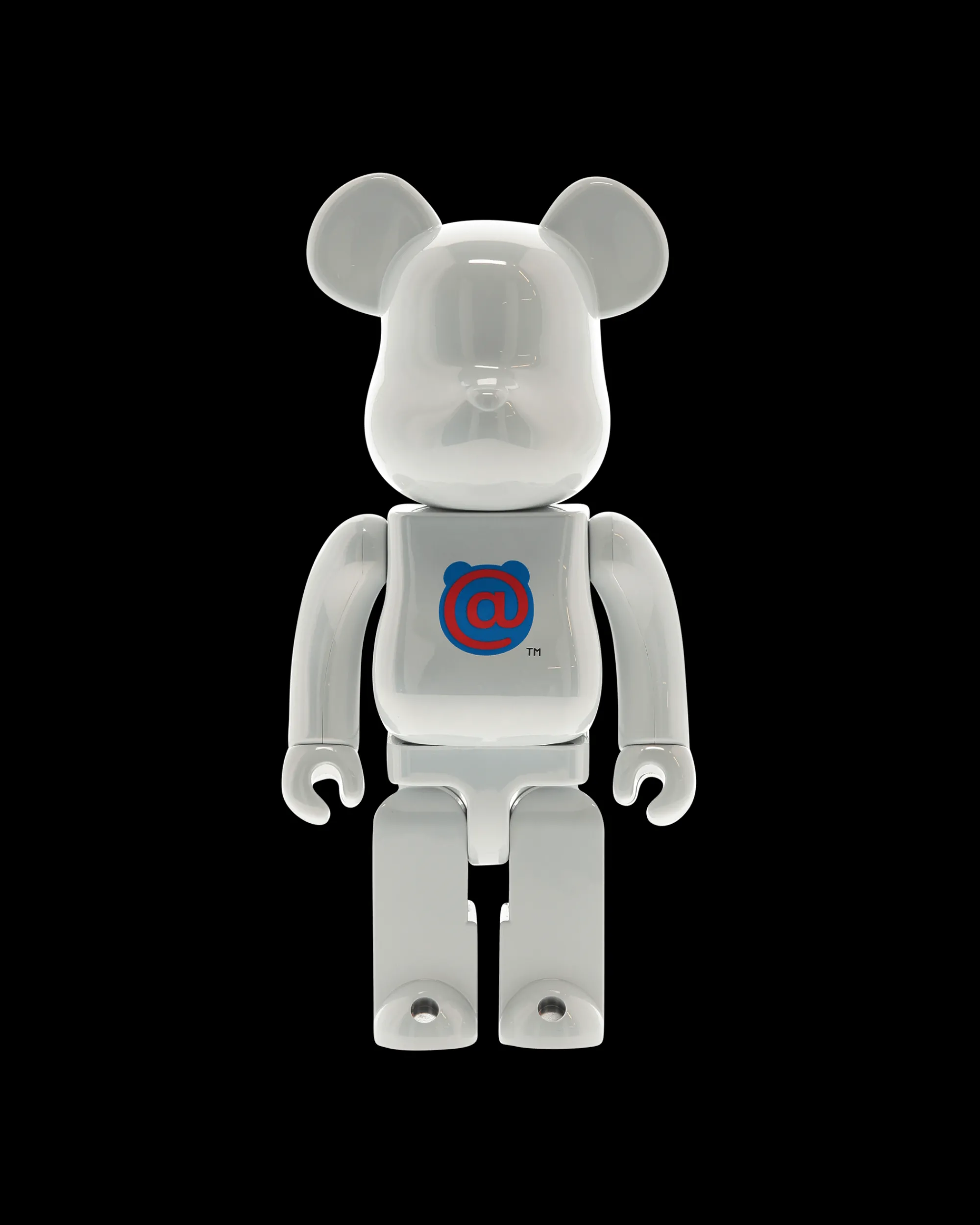 Medicom Home^400% 1st Model White Chrome Be@rbrick Multicolor