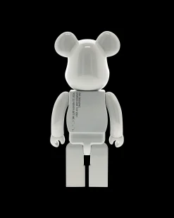 Medicom Home^1000% 1st Model White Chrome Be@rbrick Multicolor