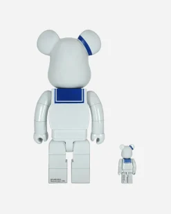Medicom Home^100%+400% Stay Puft Marshmallow Man Be@rbrick White