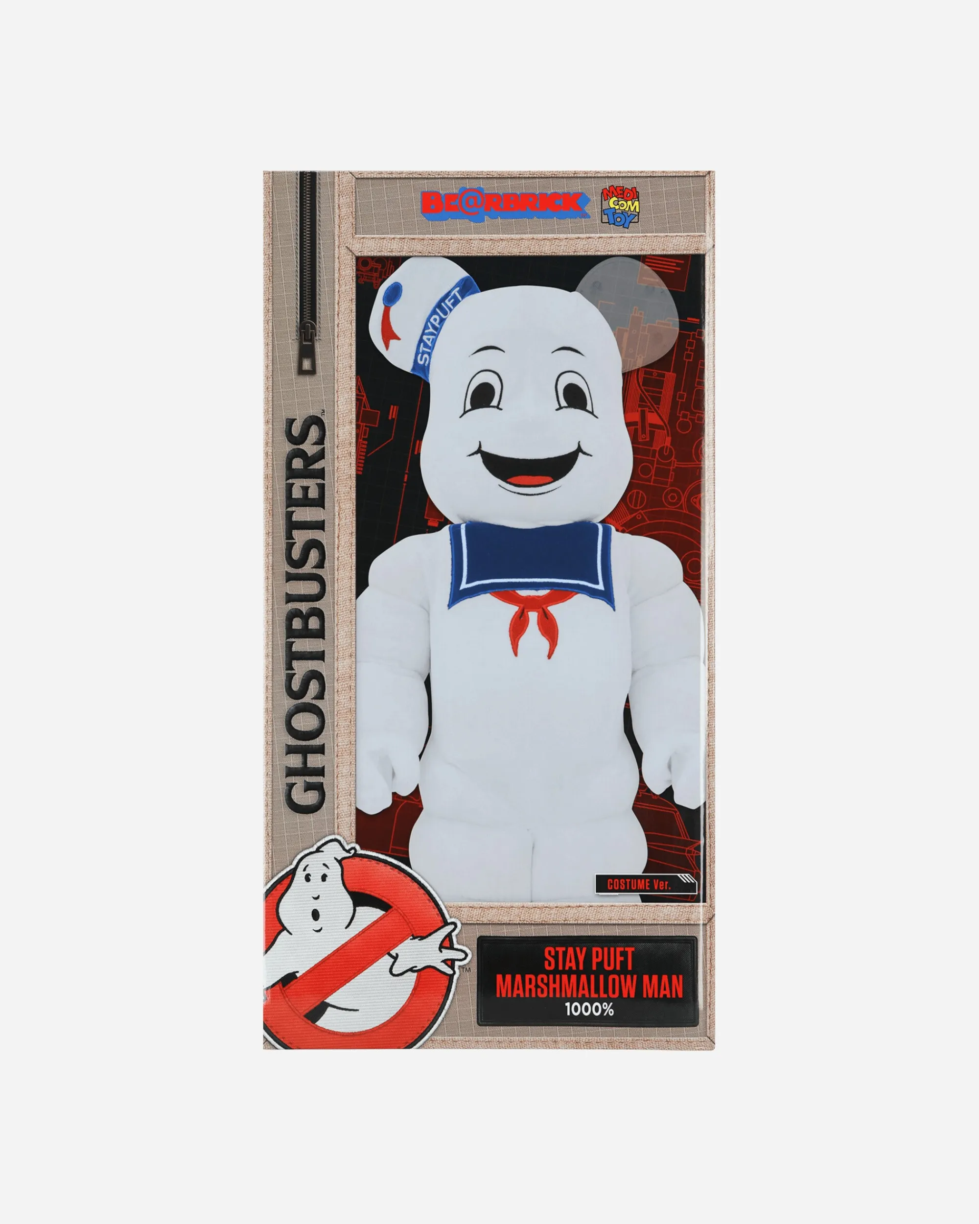 Medicom Home^1000% Stay Puft Marshmallow Man Costume Be@rbrick Multicolor