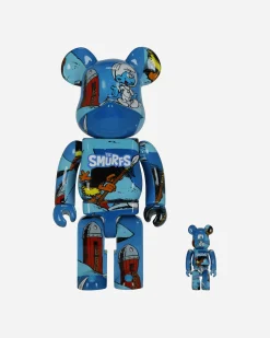 Medicom Home^100%+400% The Smurfs The Astrosmurf Be@rbrick Multicolor