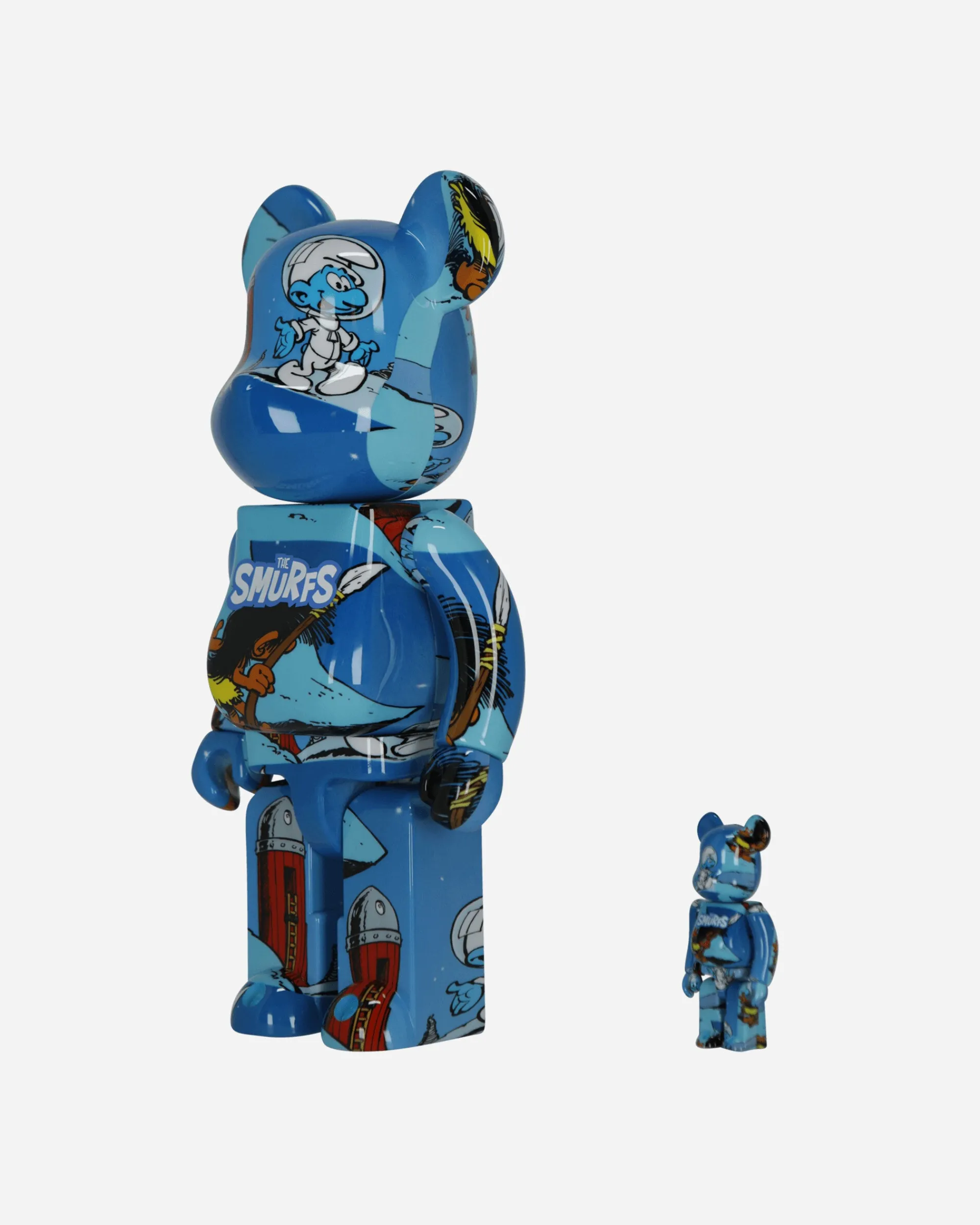 Medicom Home^100%+400% The Smurfs The Astrosmurf Be@rbrick Multicolor