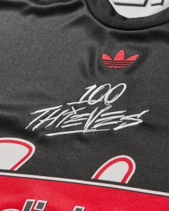 adidas T-Shirts^100 Thieves Longsleeve Jersey Multicolor
