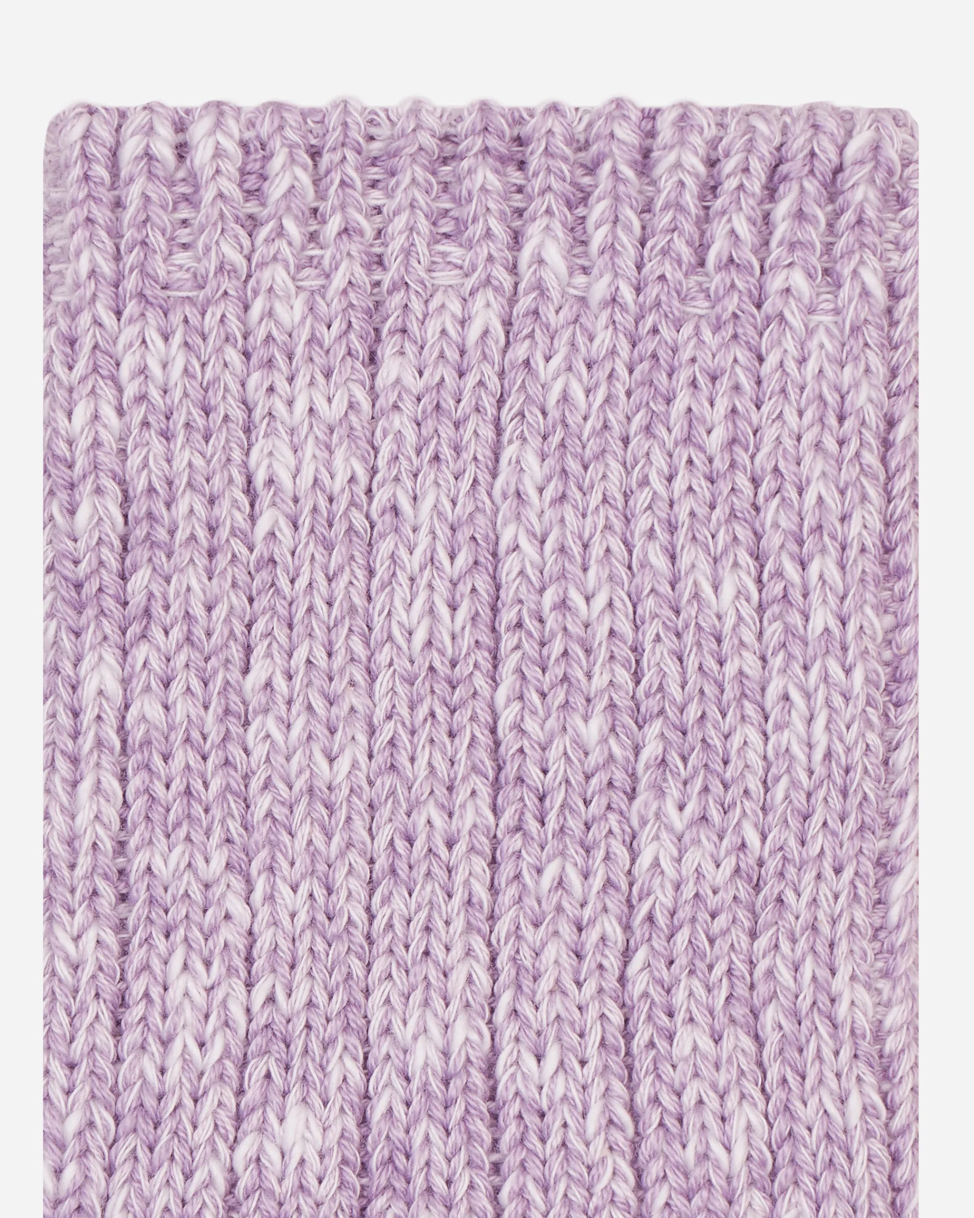 KAPITAL Underwear^56 Yarns 3x1 Rib Rainbowy Happy Heel Socks Pink