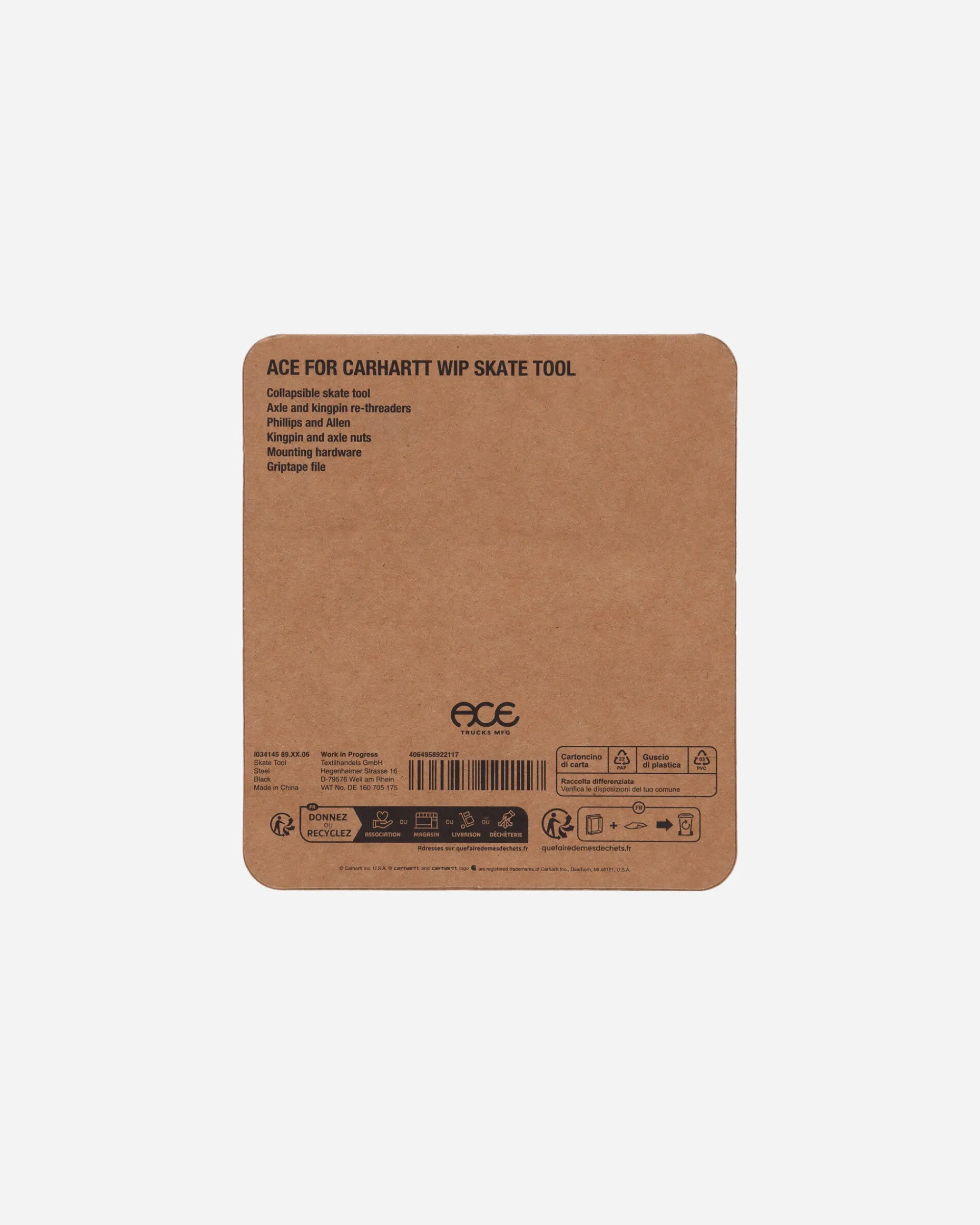 Carhartt WIP Skateboarding^Ace AF1Skate Tool Steel
