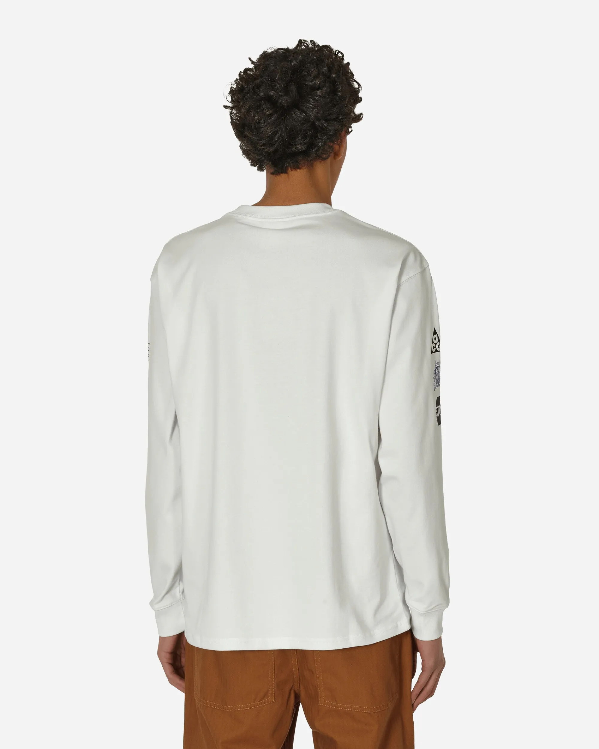Nike T-Shirts^ACG Graphic Longsleeve T-Shirt Summit White