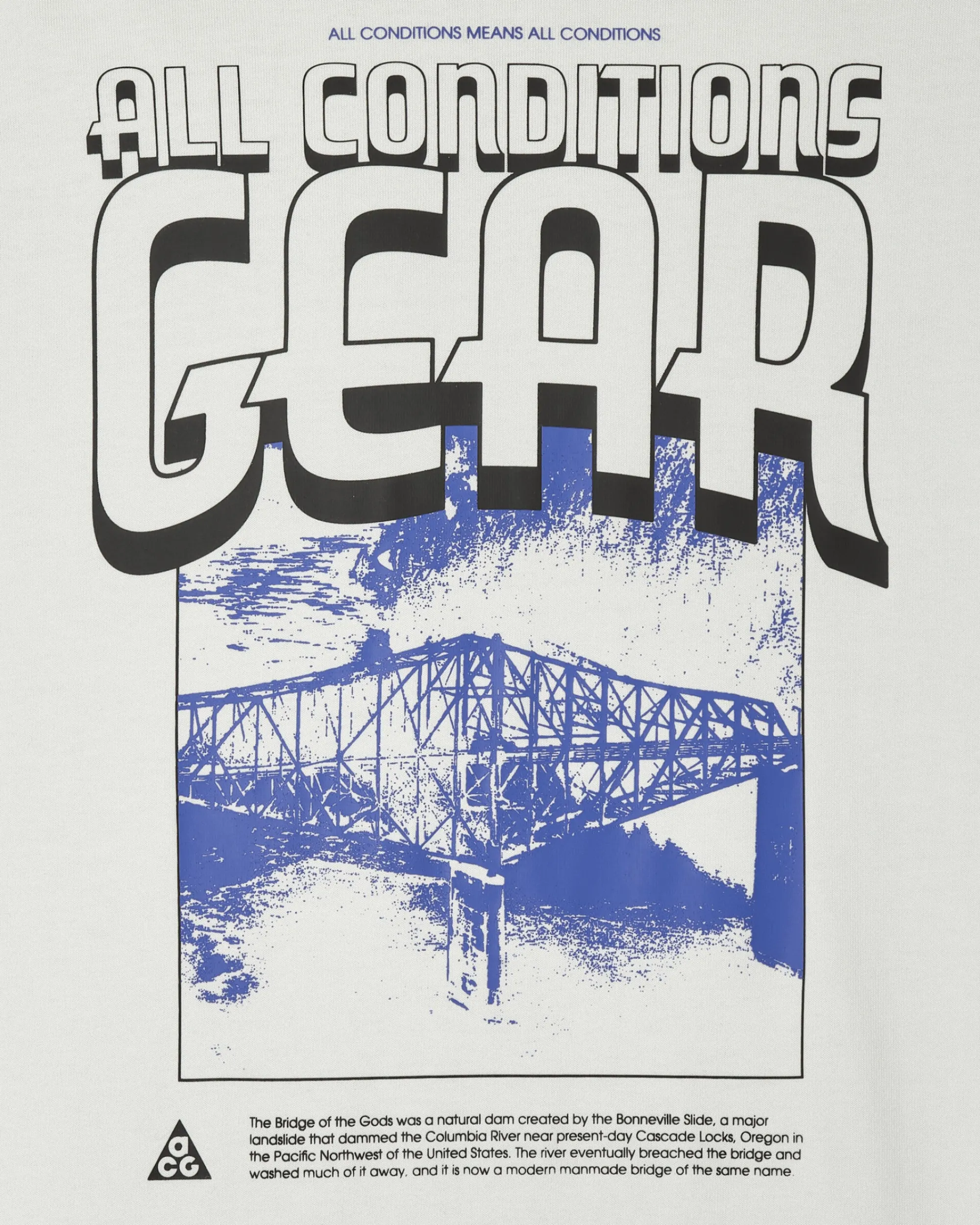 Nike T-Shirts^ACG Graphic Longsleeve T-Shirt Summit White
