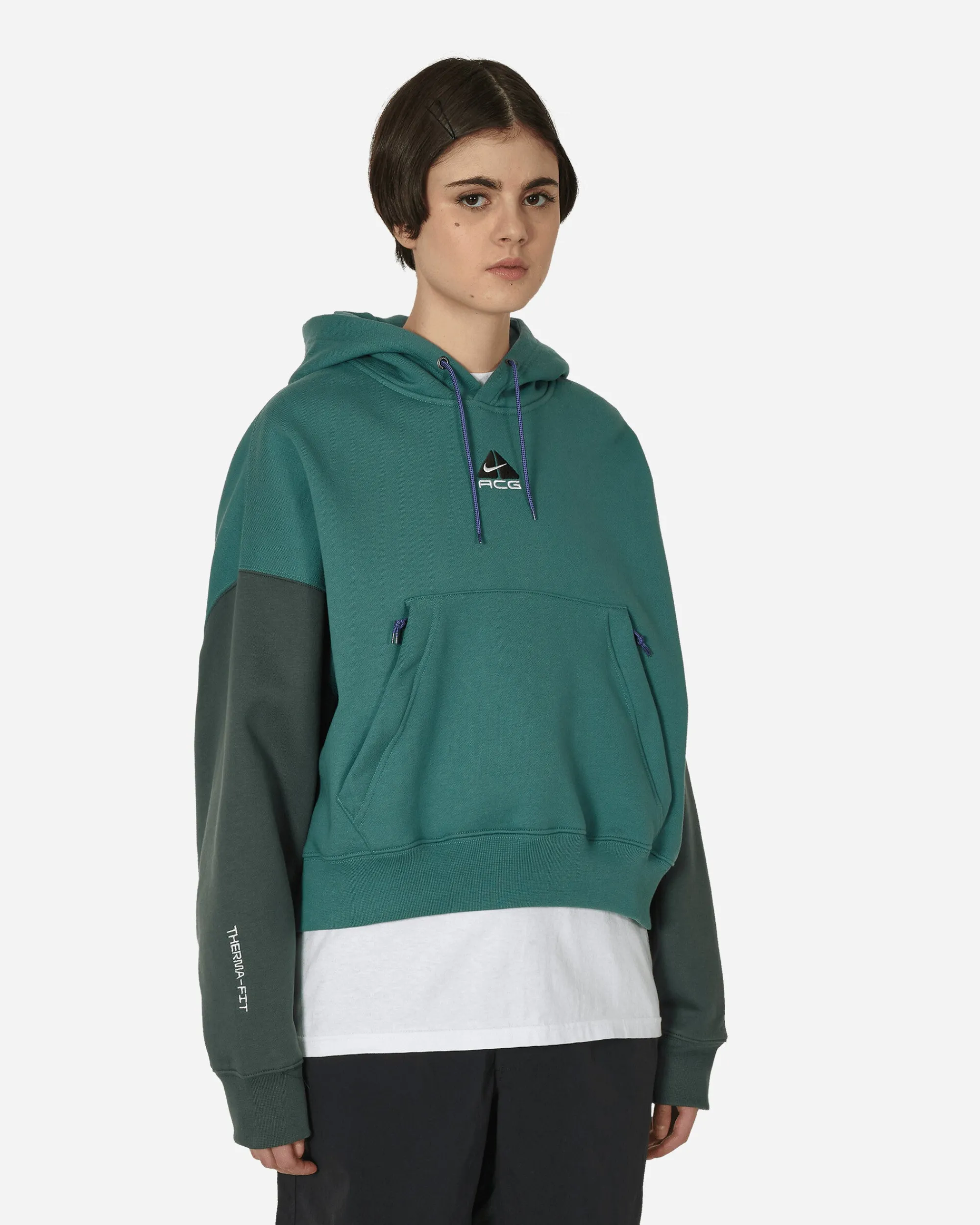 Nike Sweatshirts^ACG Therma-FIT Fleece Hooded Sweatshirt Bicoastal / Vintage Green