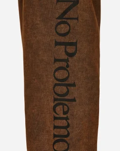 Aries Pants^Acid No Problemo Sweatpants Brown