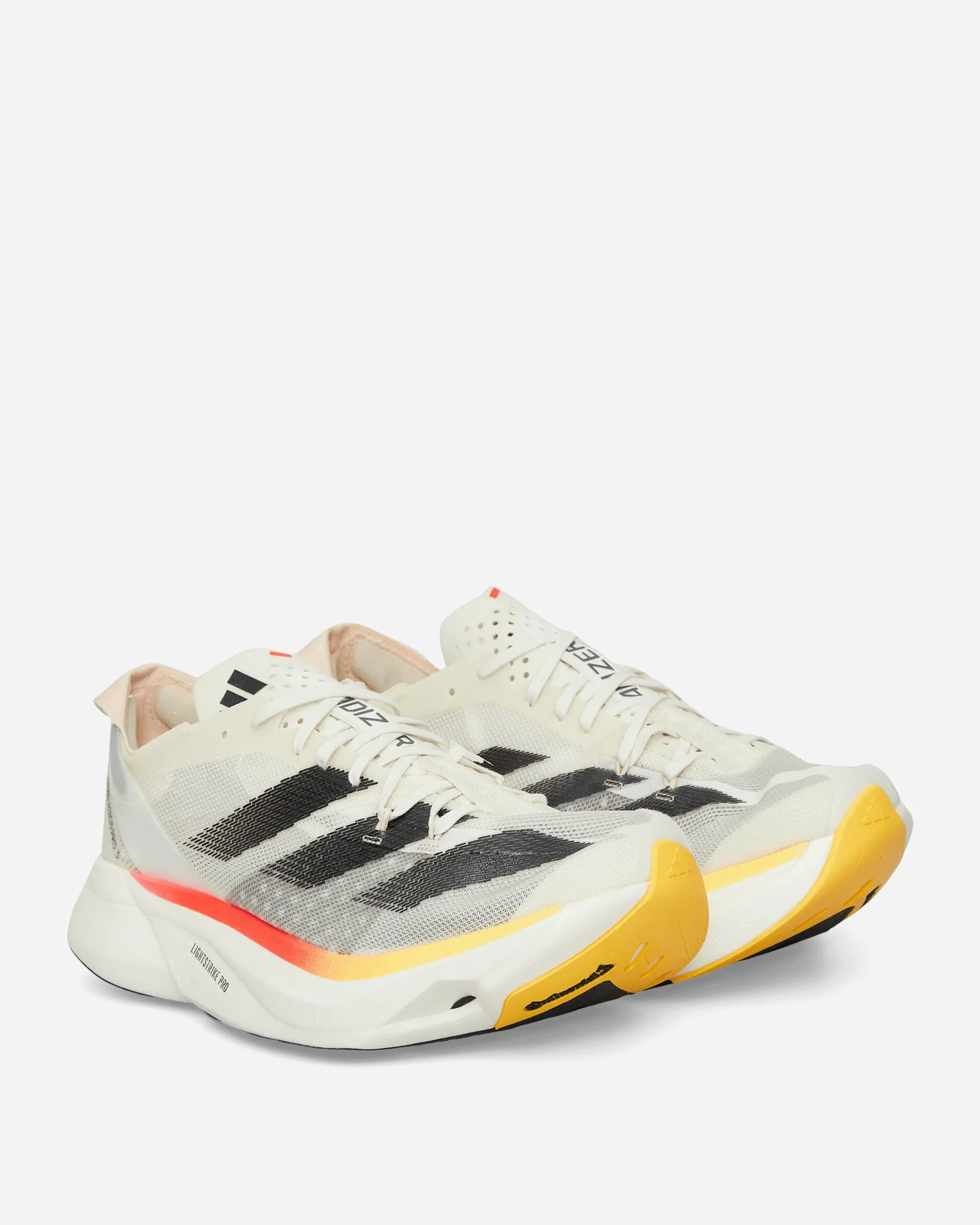 adidas Sneakers·Low|Sneakers^Adizero Adios Pro 3 Sneakers Ivory / Core Black / Crystal Sand