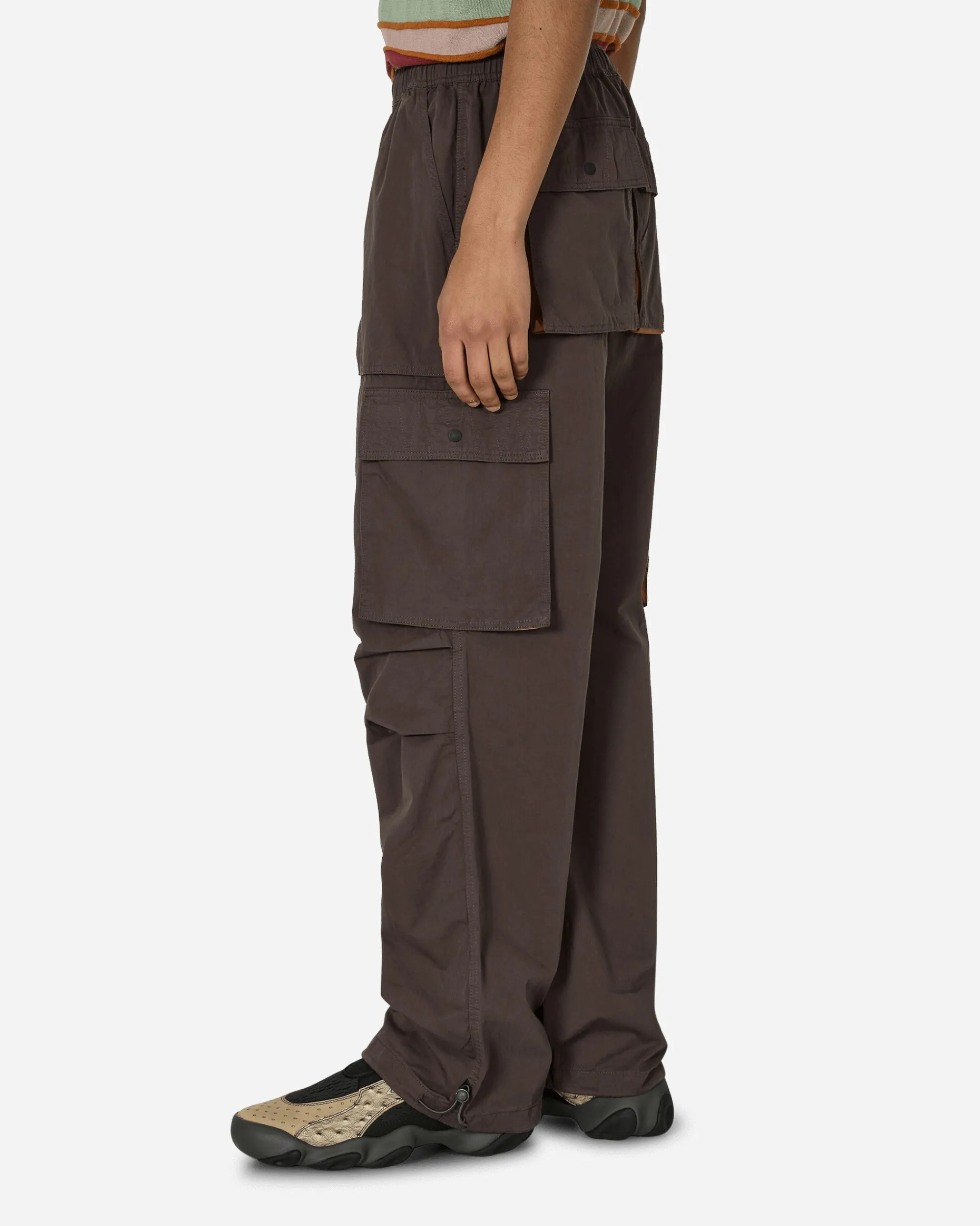 Brain Dead Pants^Adjustable Skate Pants Brown