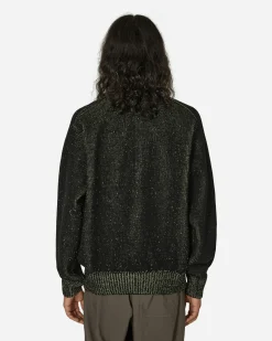 GR10K Knitwear^Aimless Aramidic High Neck Sweater Black