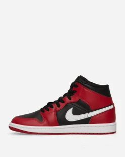 Nike Jordan Sneakers·Mid|Sneakers^Air Jordan 1 Mid Sneakers Black / Gym Red / White