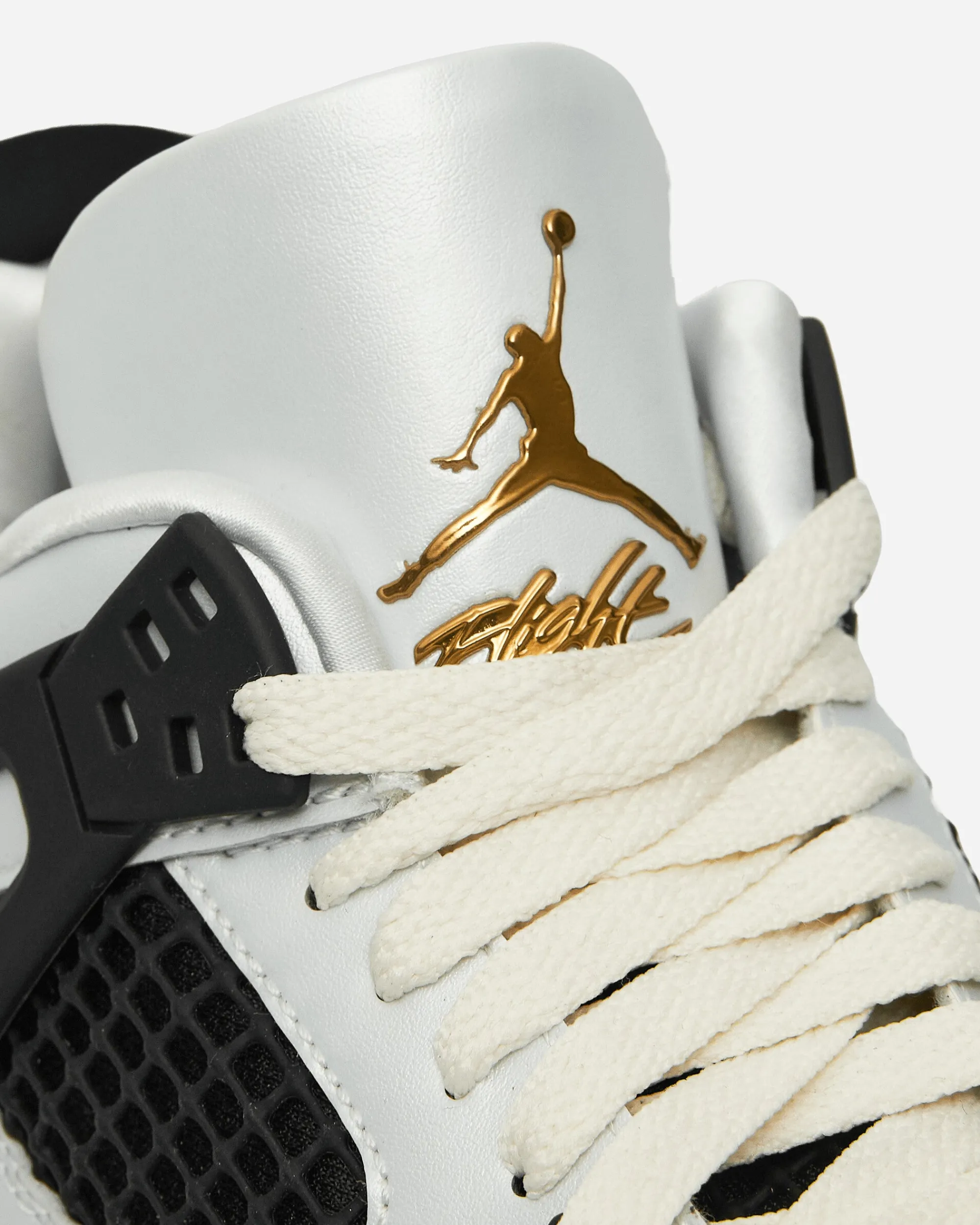 Nike Jordan Sneakers·Mid|Kids^Air Jordan 4 Retro (GS) Sneakers Pure Platinum / Metallic Gold