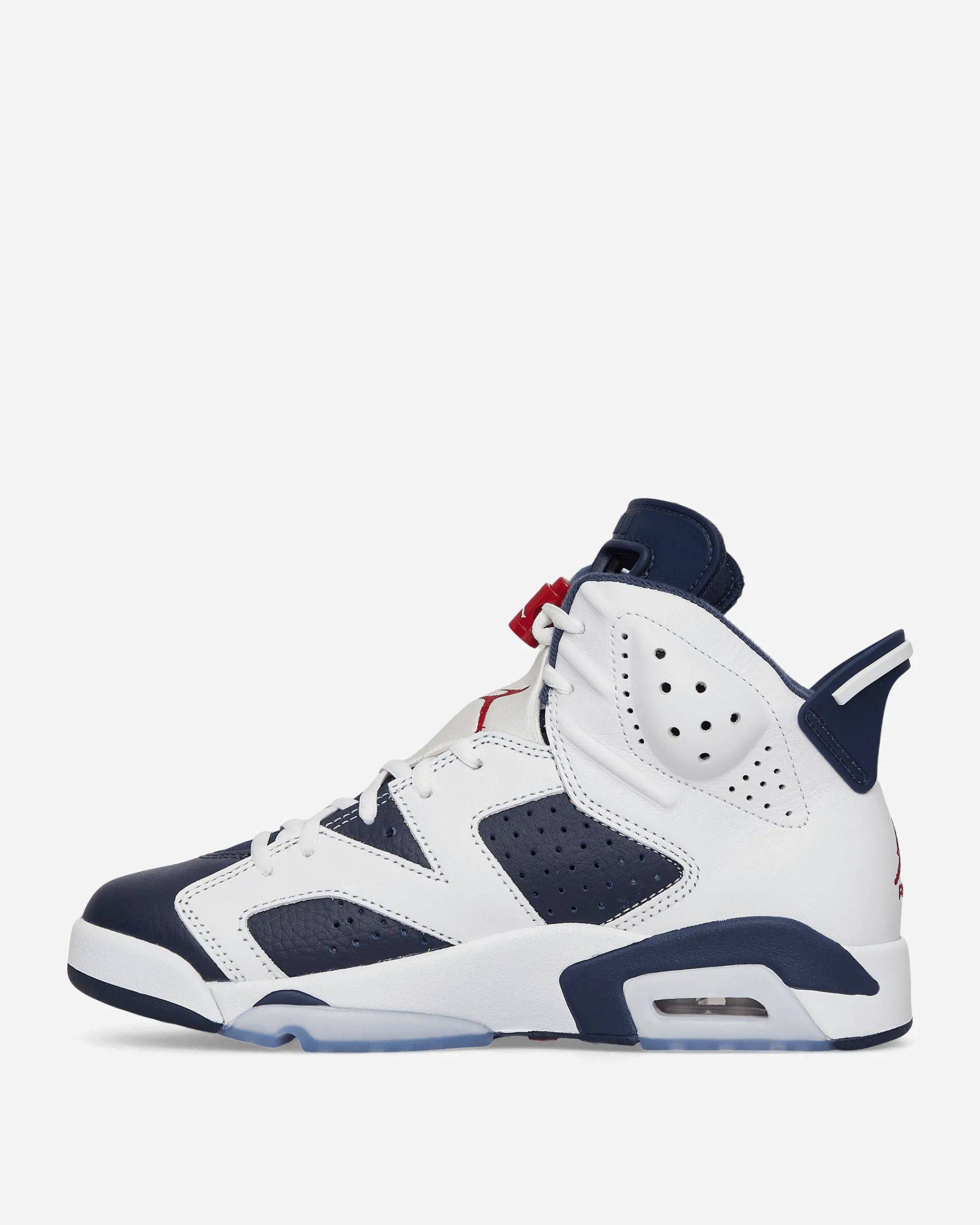 Nike Jordan Sneakers·High|Kids^Air Jordan 6 Retro (GS) Sneakers White / Midnight Navy
