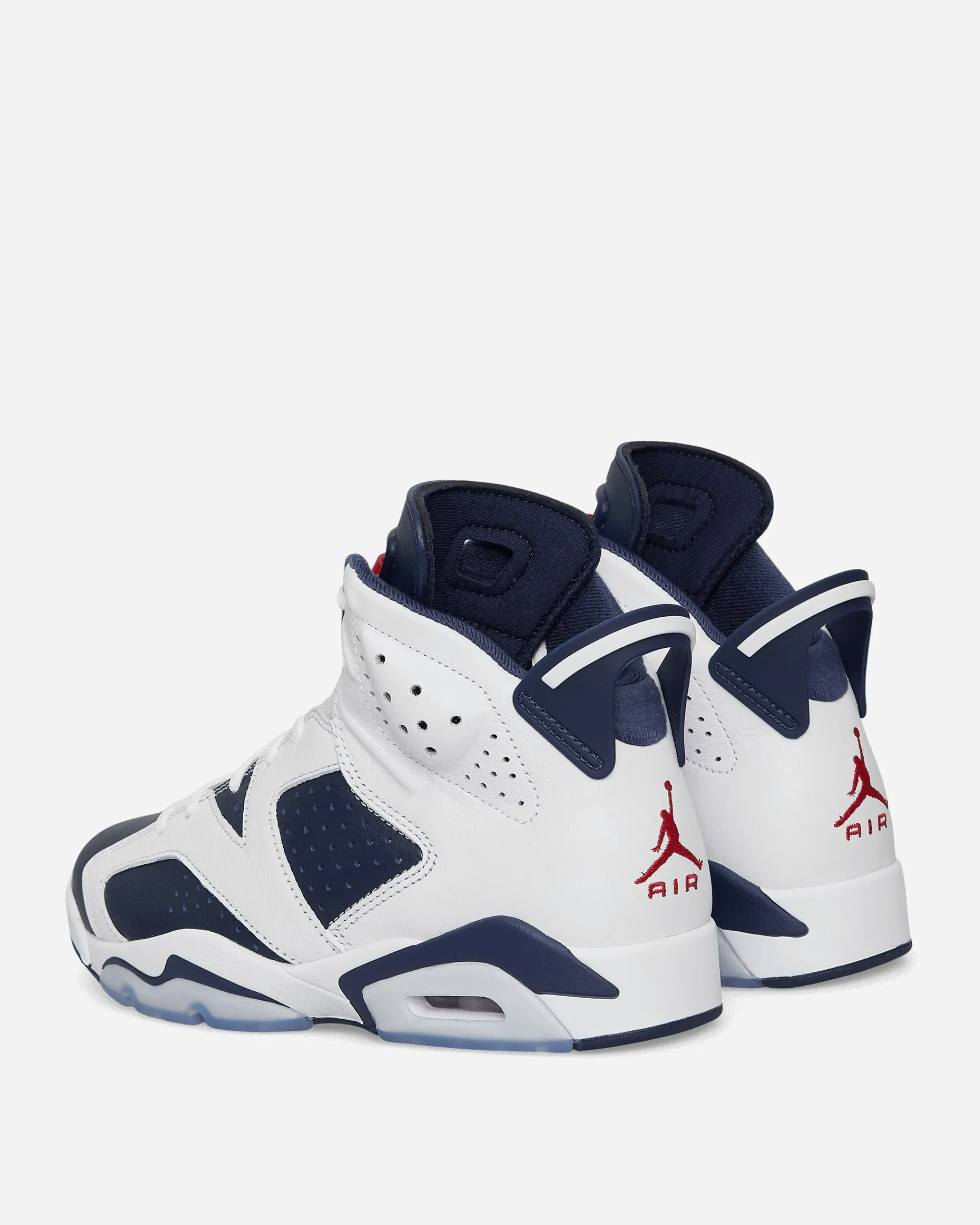 Nike Jordan Sneakers·High|Kids^Air Jordan 6 Retro (GS) Sneakers White / Midnight Navy