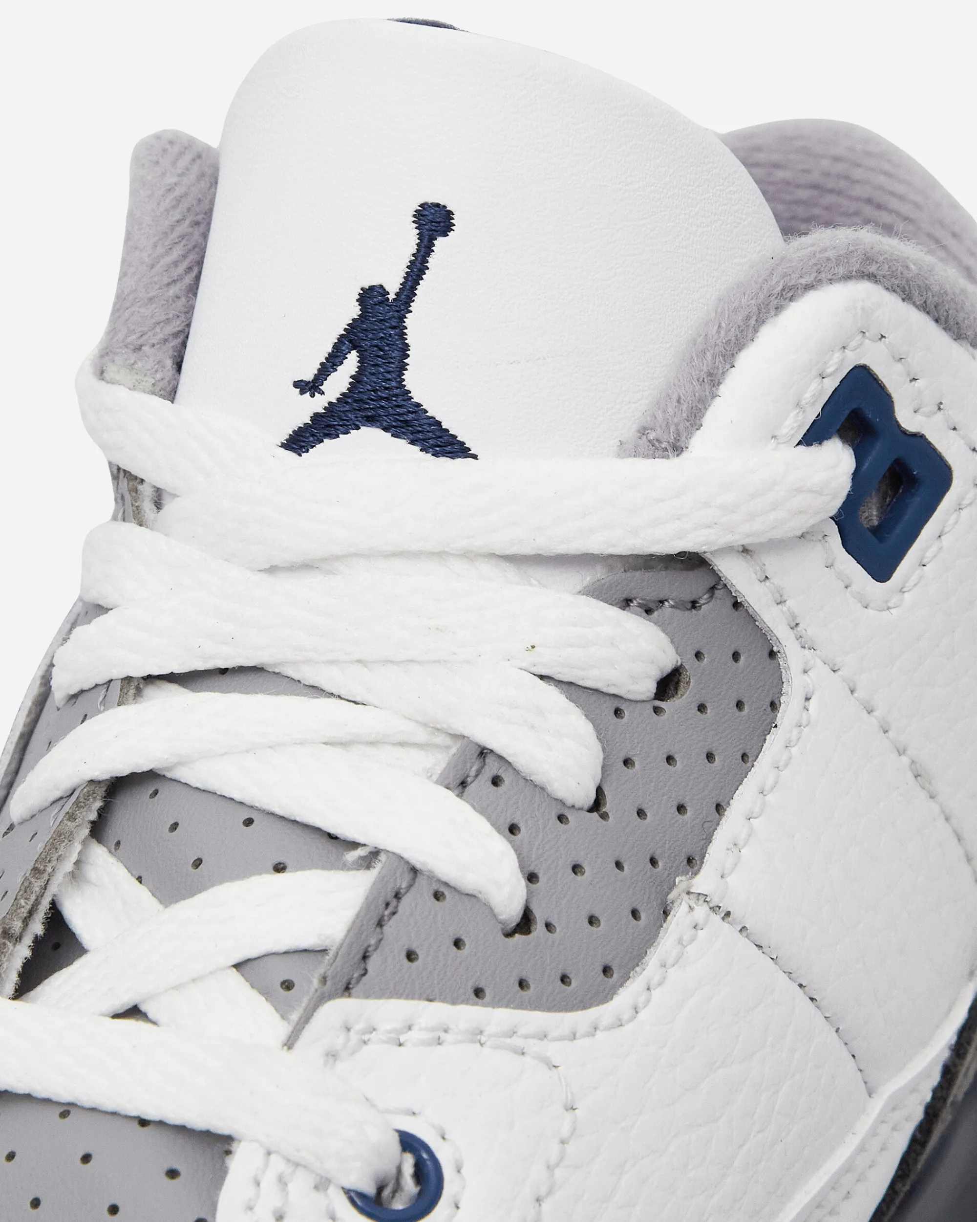 Nike Jordan Sneakers·Low|Kids^Air Jordan 3 Retro (PS) Sneakers White / Midnight Navy