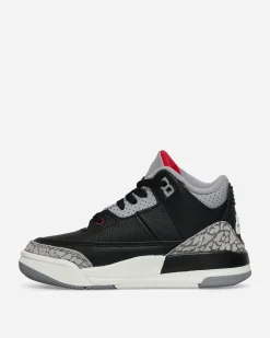 Nike Jordan Sneakers·Low|Kids^Air Jordan 3 Retro (PS) Sneakers Black Cement